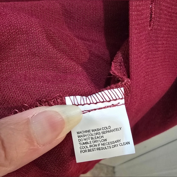 Gamecock Men's Casual Button Down Shirt - Maroon, Xxl - Picture 6 of 8